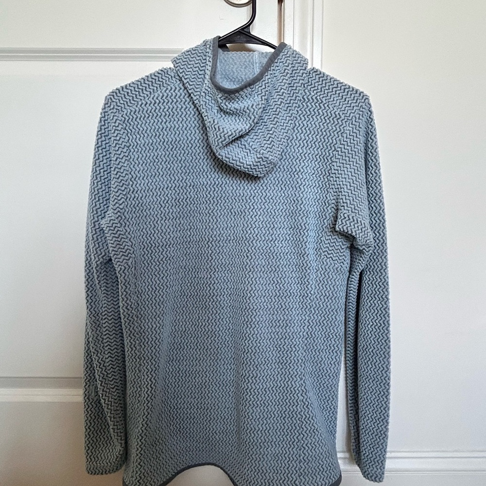 Patagonia Women's R1 Air Fleece Full-Zip Hoody in Blue - Picture 2 of 3